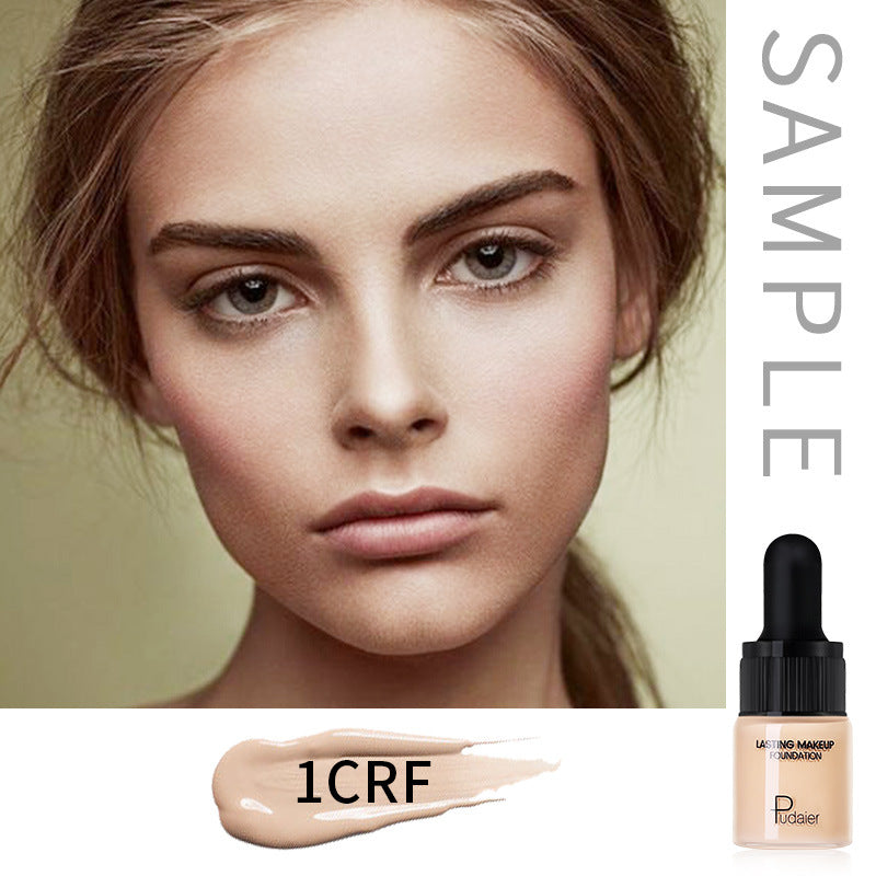 Sample baby bottle liquid foundation