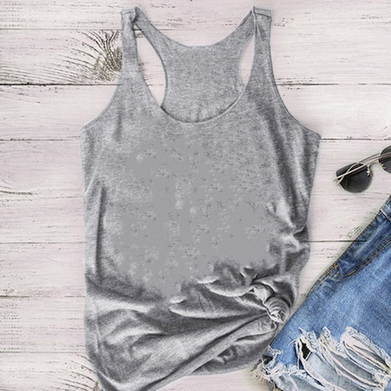 Digital Printing Sleeveless Couple Vest For Men And Women