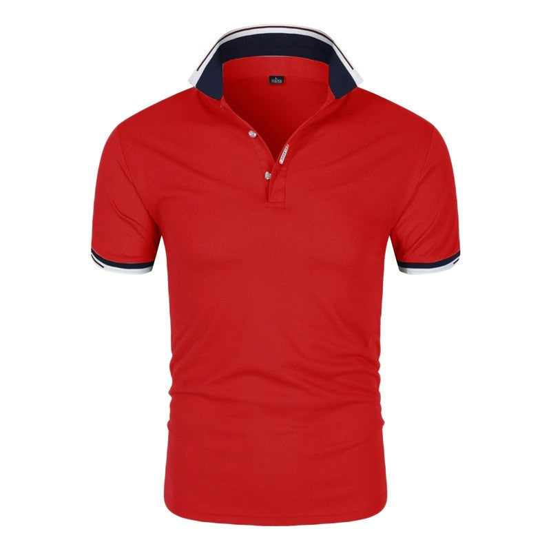 Summer Printing Men's Polo Shirt Tide