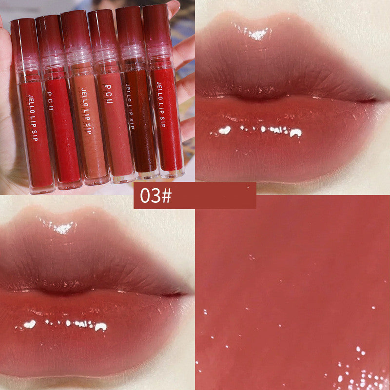 Mirror Gradual Transparent Color Fast Lipstick