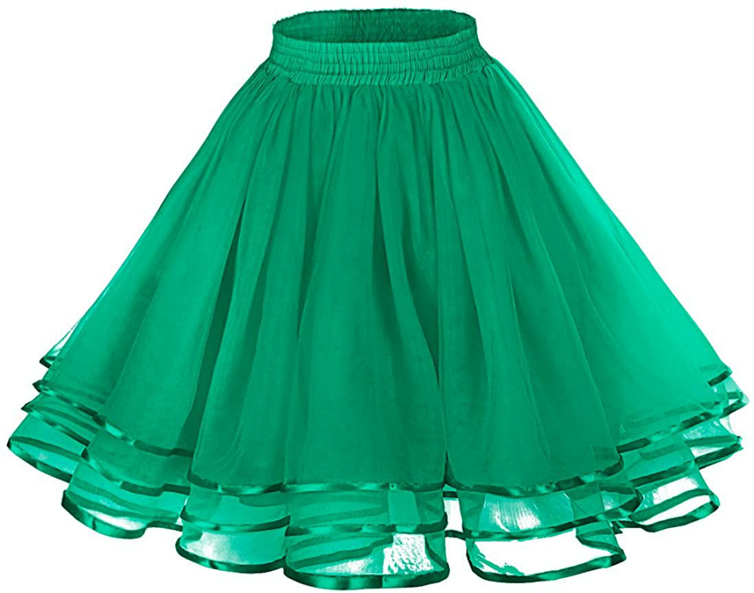 Crinoline Boneless Soft Veil Daily Soft Girl Skirt Three-layer Ribbon Grenadine Skirt