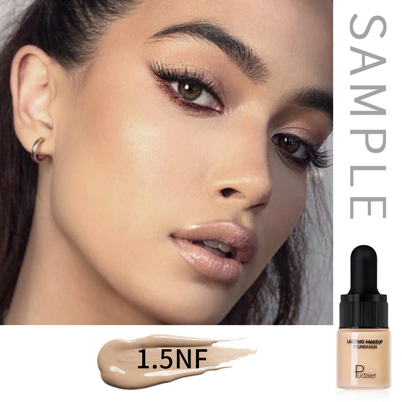 Sample baby bottle liquid foundation