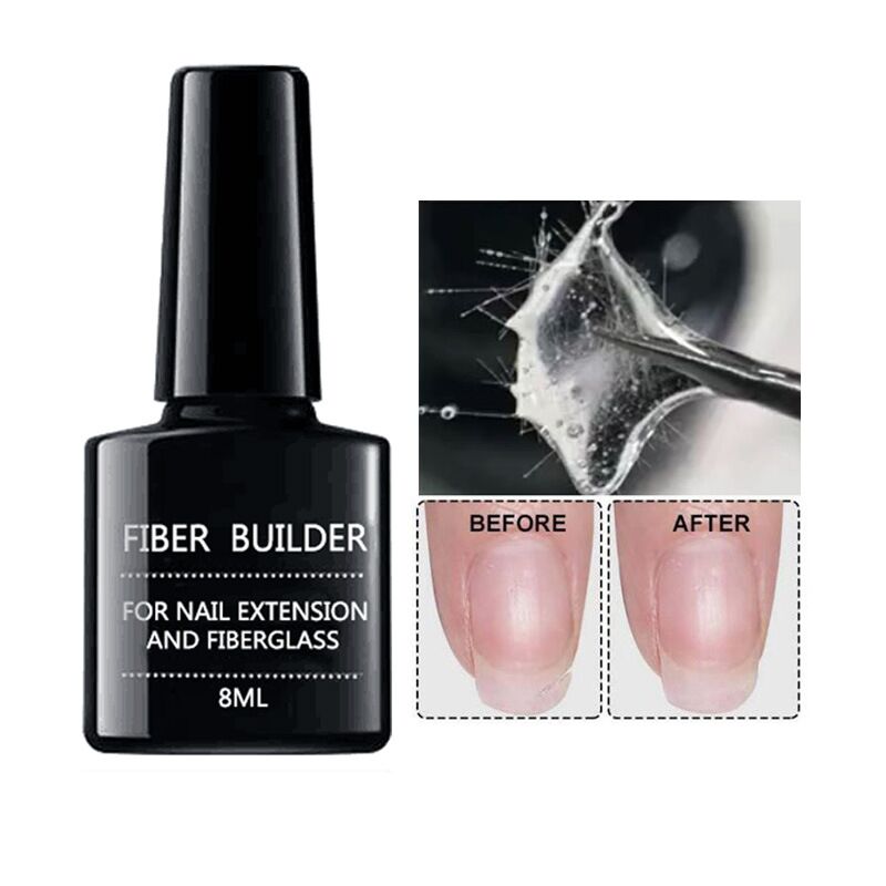 Fiber Bulider Nail Gel Quick Building Repair Broken Nails Soak Off UV Gel