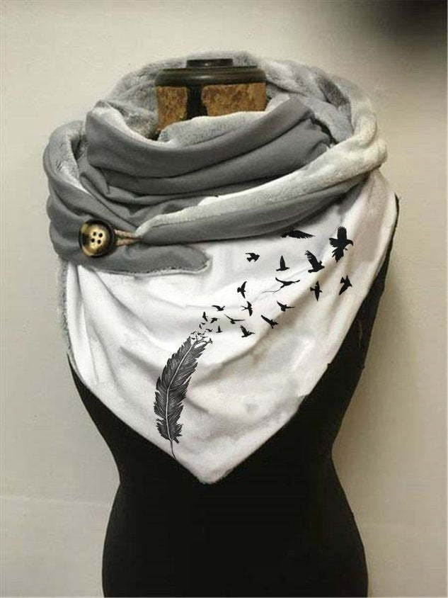 Warming Kerchief Scarf for Womens