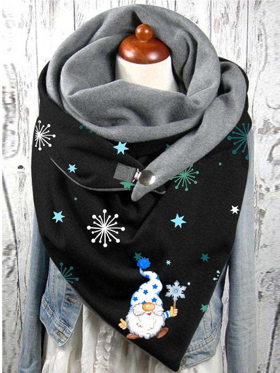 Warming Kerchief Scarf for Womens