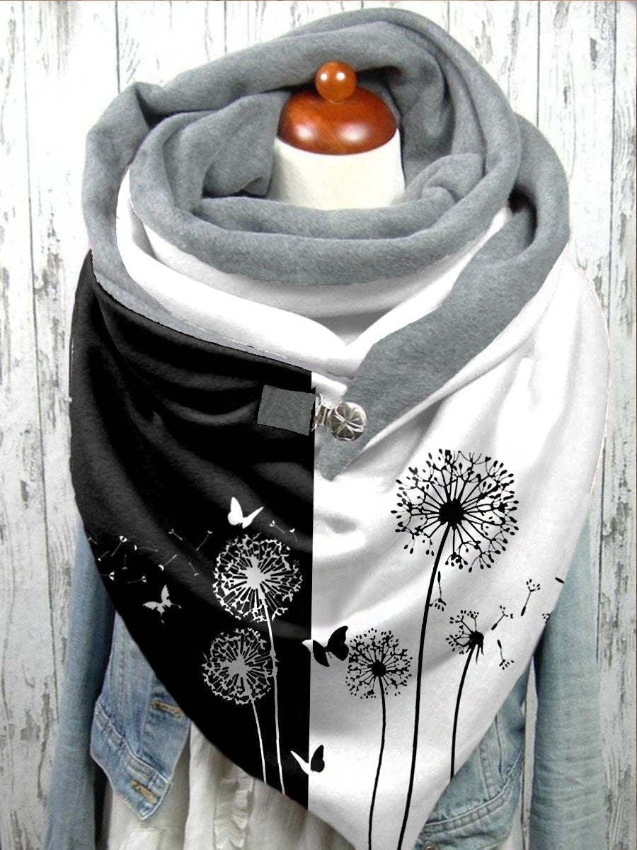 Warming Kerchief Scarf for Womens