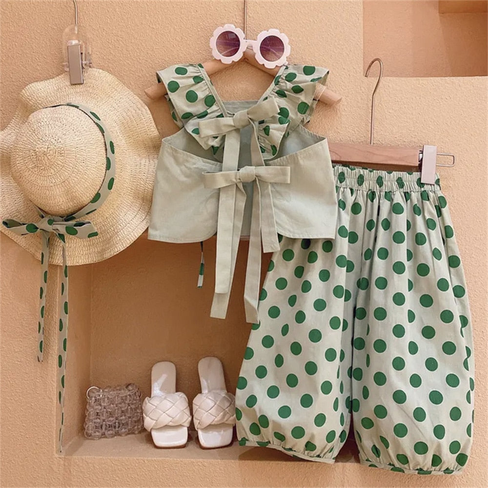 Girls' Summer Clothing Set