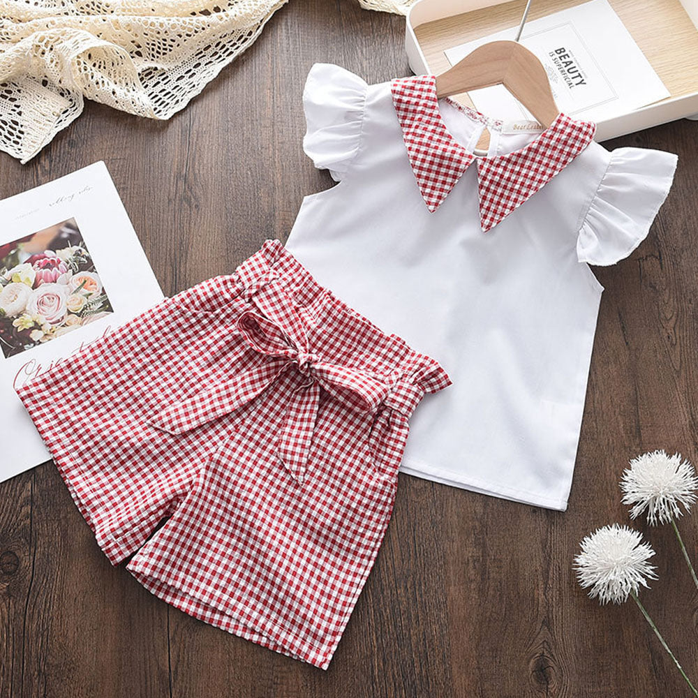 Girls' Summer Clothing Set