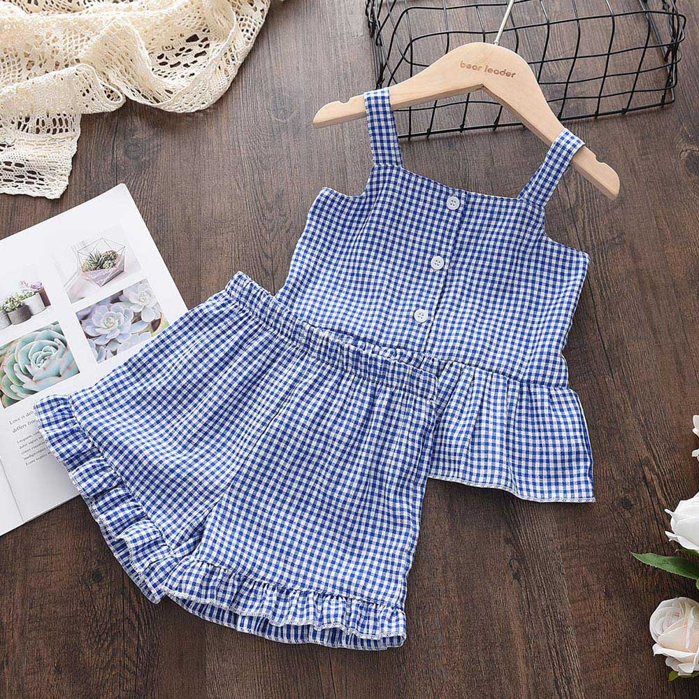 Girls' Summer Clothing Set