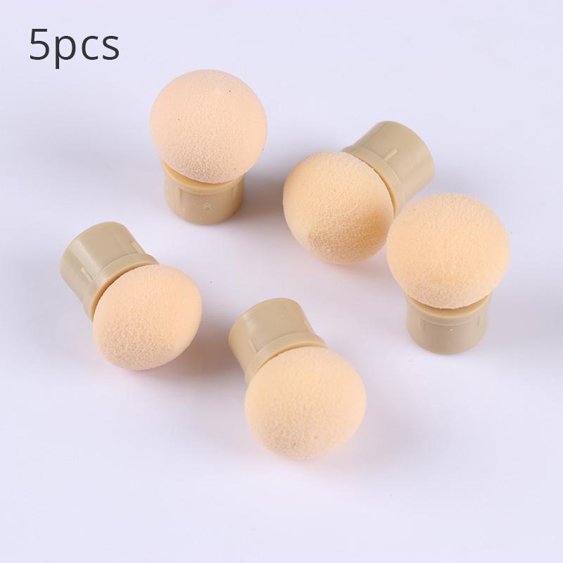 1 Pc Double-ended Gradient Shading Pen Dotting Brush Sponge Head Rhinestone Handle Nail Art Brush Nail Art Painting Tool