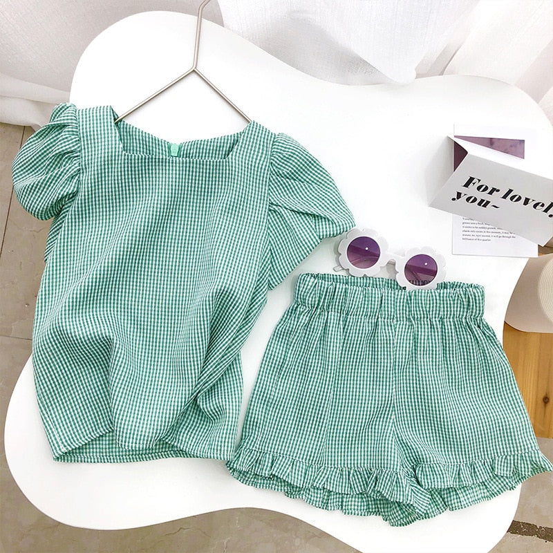 Girls' Summer Clothing Set