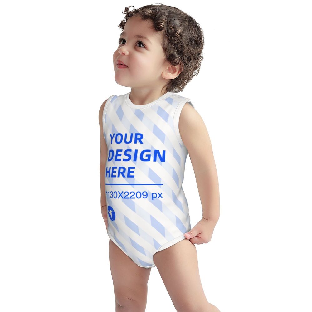 Soft And Skin-friendly Baby Cotton Sleeveless Romper