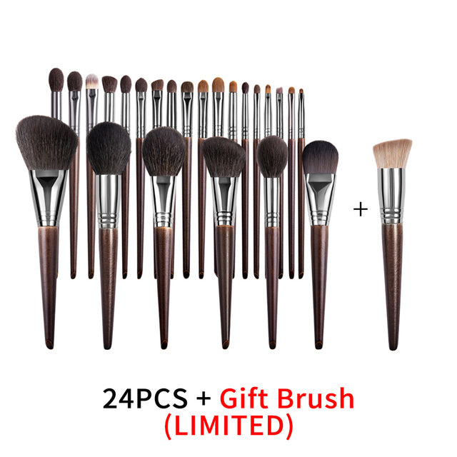 Natural Makeup Brushes Set Eyeshadow Make Up Brush Goat