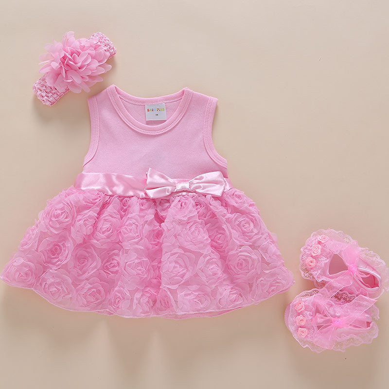 Baby Girl's Dress Children's Princess Dress Baby Skirt Summer Baby Girl Summer Dress-one Year Old Celebration Dress Baby Girl Spring And Autumn