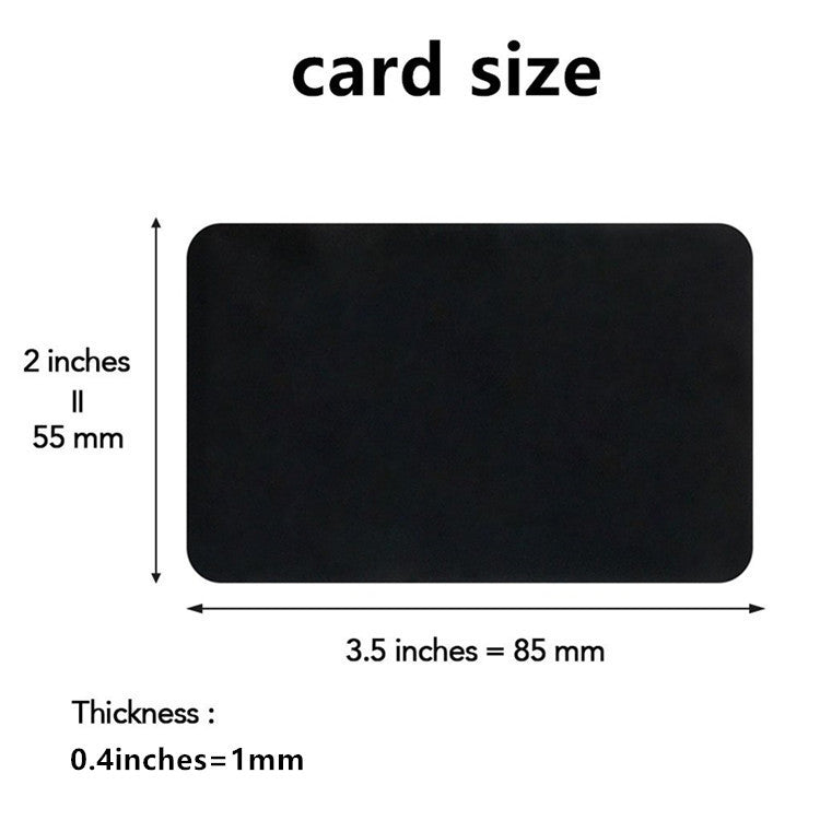 MOQ1 Custom Wallet Card Couple Souvenir Card