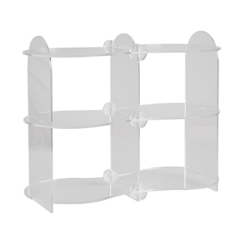 Acrylic Kitchen Tableware Desktop Accessories Finishing Storage Rack Cup Racks