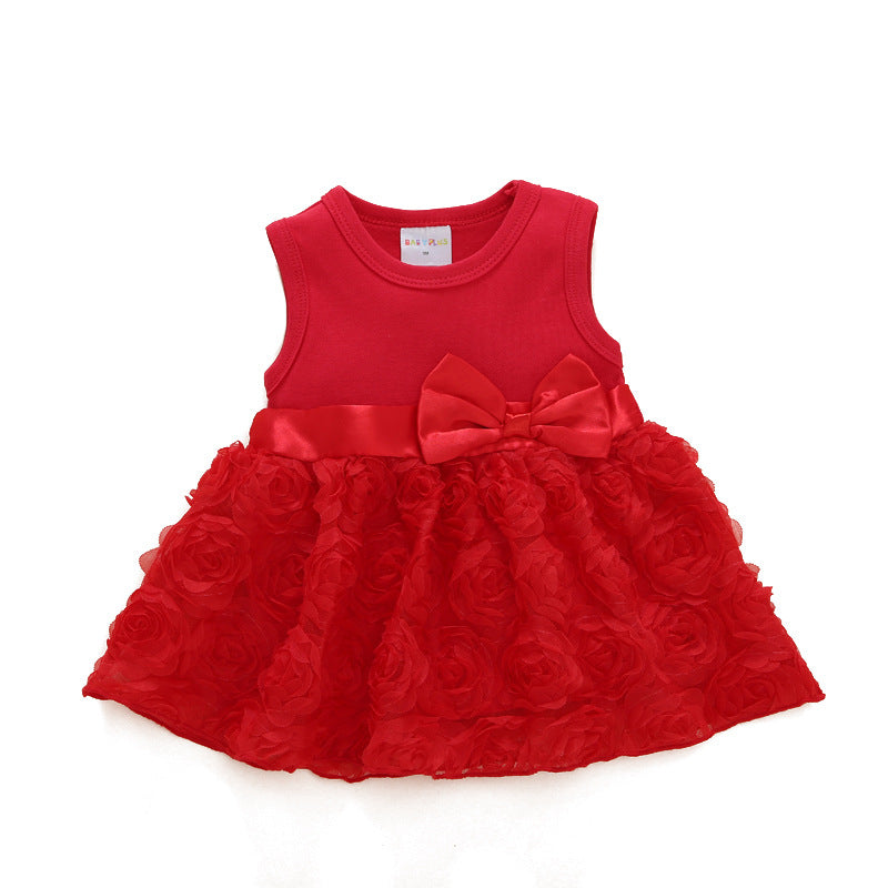 Baby Girl's Dress Children's Princess Dress Baby Skirt Summer Baby Girl Summer Dress-one Year Old Celebration Dress Baby Girl Spring And Autumn