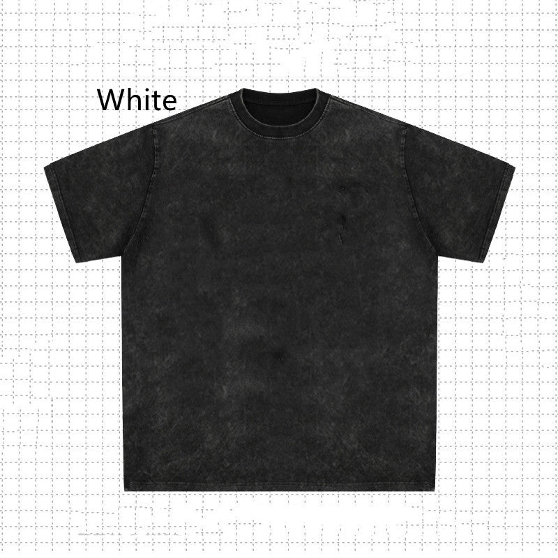 Vintage Washed Digital Direct Print T-shirt