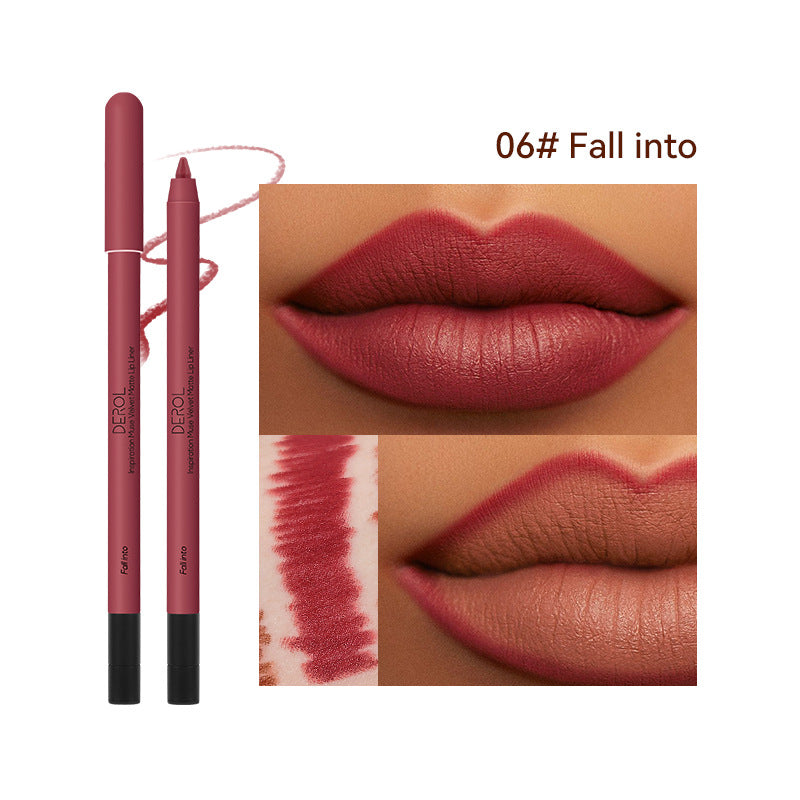 Matte Lipstick Lipliner High Shade Velvet Mist Lipstick