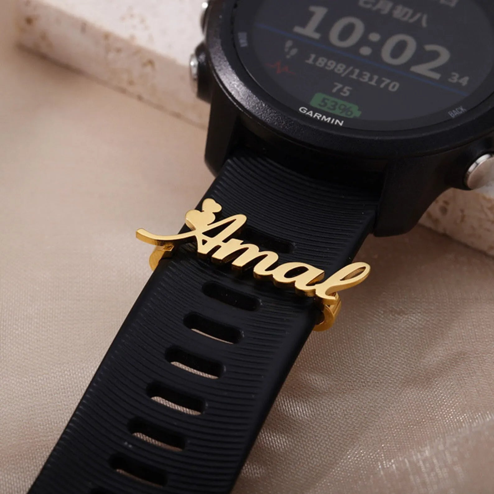 Stainless Steel Name Nameplate Creative Personalized Watch Band Custom English Letters Ornament