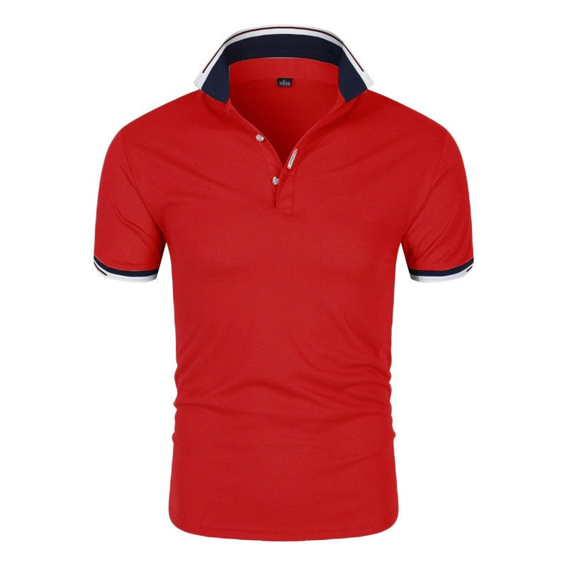 Summer Printing Men's Polo Shirt Tide