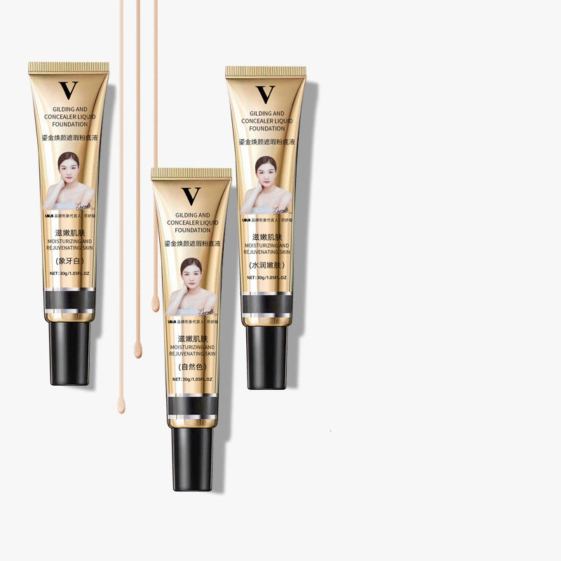 Isolation Moisturizing Gilt Concealer Liquid Foundation