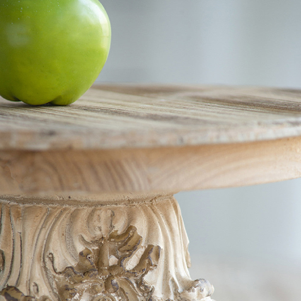 Make Old Column Carved Tray Ornaments