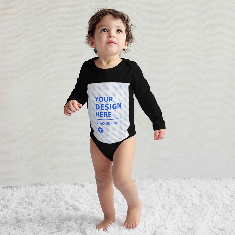 Wear A Comfortable Baby Long-sleeved Romper