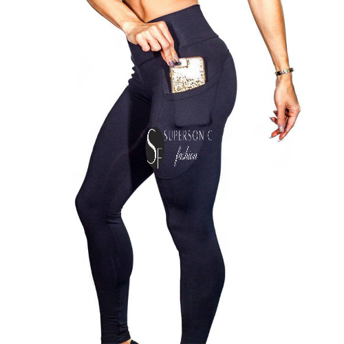 Solid Color High Elastic Fitness Hip Lift High Waist Yoga Pants