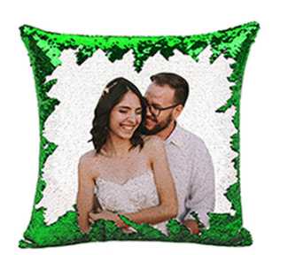 Magic Sequined Custom Gift Pillow