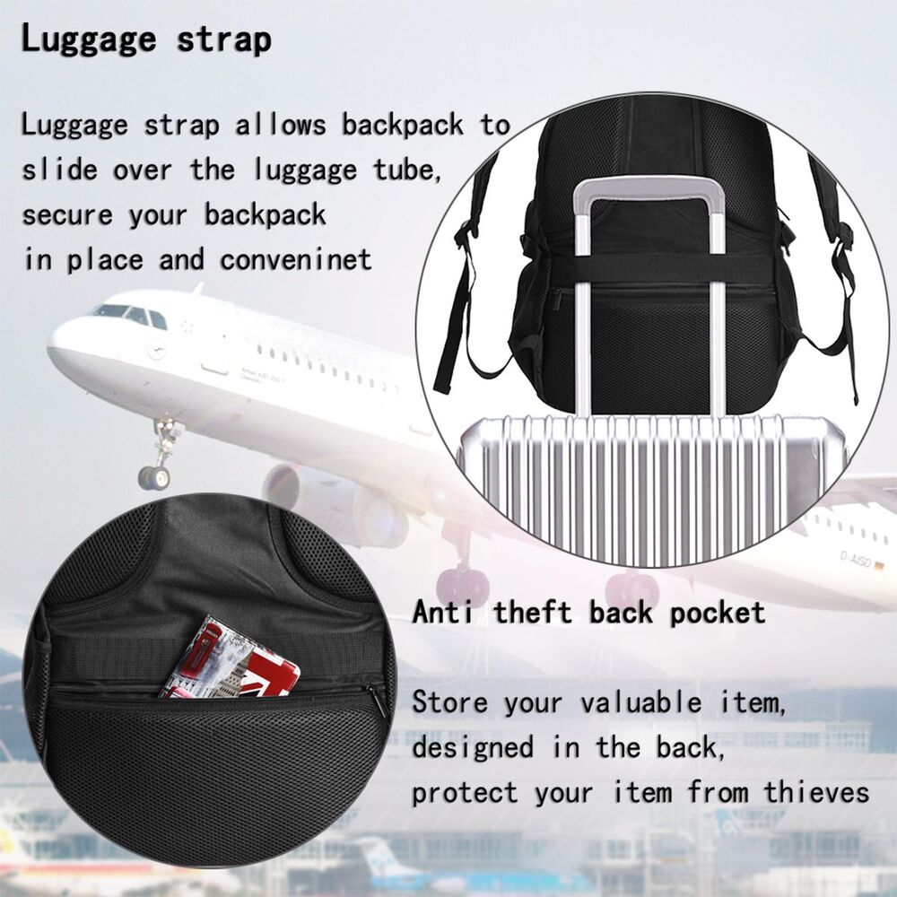 USB Travel Work Large Capacity Computer Backpack